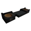 2004-2008 Ford F150 Ext Cab or 2004-2006 Ford Super Crew Dual 10″ Custom Sub Box Enclosure