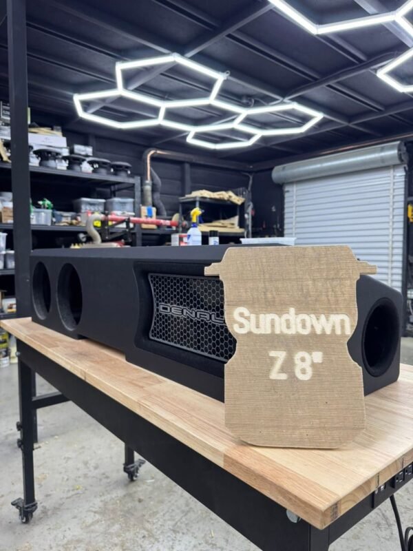 Custom LED Logo RAM 1500 Subwoofer Enclosure