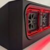 Custom Kicker Four L7S 8-inch Front-Firing Vented Sub Enclosure: 2019–2026 GMC & Chevy