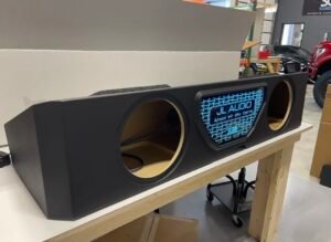 Custom JL Audio W6V3 Two 10-inch Front-Firing Vented Sub Enclosure: 2019–2026 GMC & Chevy