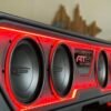 Custom JL Audio Four 8-inch Front-Firing Vented Sub Enclosure: 2019–2026 GMC & Chevy
