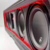 Custom JL Audio Four 8-inch Front-Firing Vented Sub Enclosure: 2019–2026 GMC & Chevy