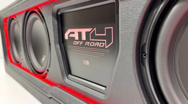 Custom JL Audio Four 8-inch Front-Firing Vented Sub Enclosure: 2019–2026 GMC & Chevy