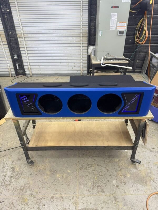 Triple 10” Audio Dynamics 5000 Series GMC Crew Cab Performance Enclosur