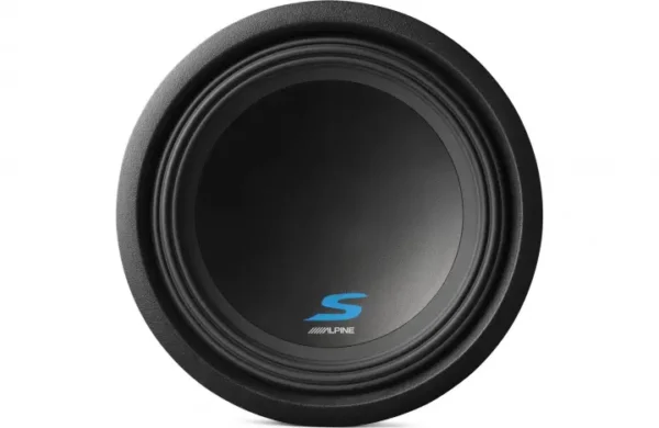Alpine S-W12D2 Car Audio Type S Series Sub Dual 2 Ohm 1200W Peak 12″ Subwoofer