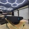 Custom Quad Truck Subwoofer Enclosure with Dual LED Acrylic Logo Panels