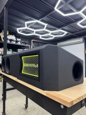 Custom LED Logo RAM 1500 Subwoofer Enclosure