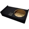 Compatible with 2009-2020 Ford F-150 Super Cab Truck Kicker Comp C12 Single 12″ Sub Box Enclosure & Harmony HA-A400.1 Amp