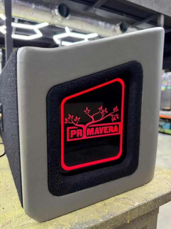 Custom Quad 8” Denali Truck Subwoofer Enclosure with RGB LED Grille Panel