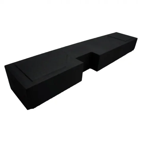 Ford F-250 F-350 Extended Super Cab Truck 2001-2014 Dual 10″ Subwoofer Box Enclosure