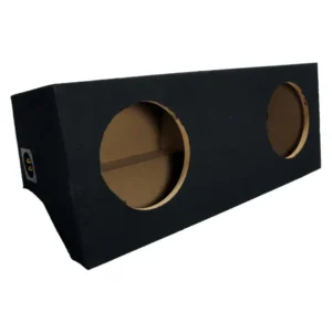 Ford Mustang Coupe 05-15 Custom Fit Dual 12″ Subwoofer Box