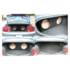 Ford Mustang Coupe 05-15 Custom Fit Dual 12″ Subwoofer Box