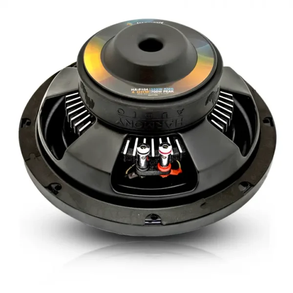Harmony Audio HA-F104 Car Stereo Flatline Series 10″ Sub 700W Single 4 Ohm Subwoofer