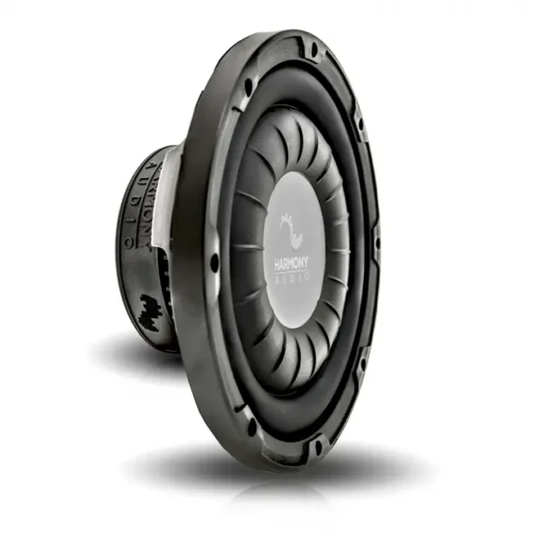 Harmony Audio HA-F104 Car Stereo Flatline Series 10″ Sub 700W Single 4 Ohm Subwoofer