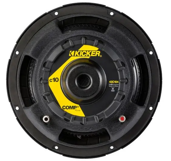 Kicker 43C104 10″ Comp C10 Series Sub
