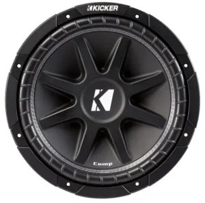 Kicker 43C124 12″ Comp C12 Series Sub 150W RMS 4 Ohm SVC Car Subwoofer