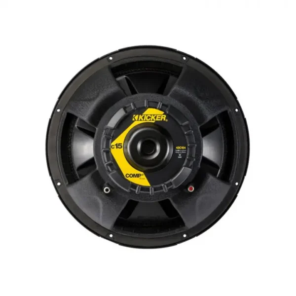 Kicker 43C154 15″ Comp C15 Series Sub 500W Peak 4-Ohm Car Subwoofer