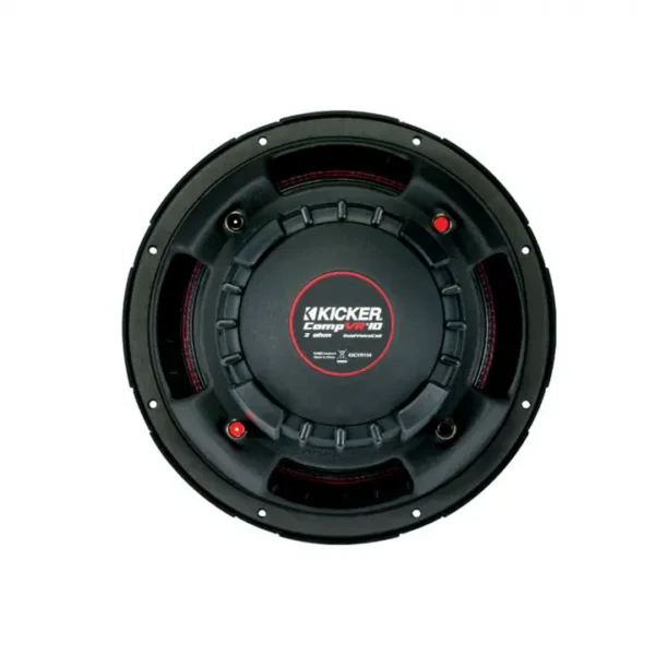 Kicker 43CVR102 10″ CompVR CVR10 Series Sub 400W RMS 2 Ohm DVC Car Subwoofer
