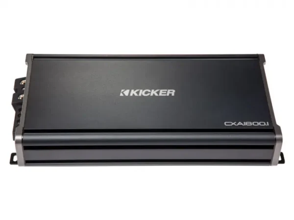 Kicker 43CXA18001 Mono Amp CX Series CXA1800.1 Class D 1800-Watt Car Audio Subwoofer Amplifier – Limited Stock