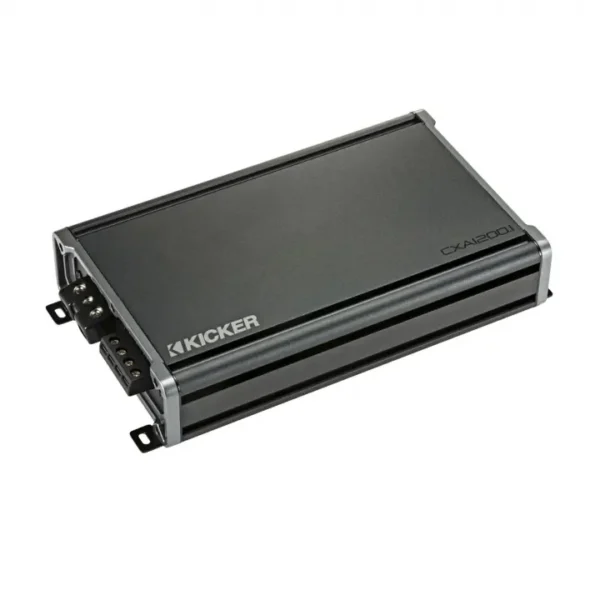 Kicker 46CXA12001 Car Audio Class D Amp Mono 2400W Peak Sub Amplifier CXA1200.1