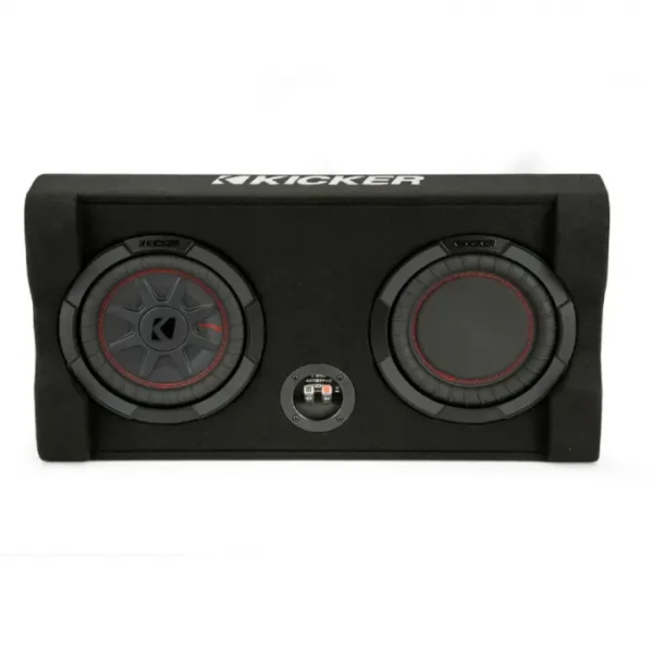 Kicker 48TRTP122 Car Audio Down Firing 12″ Thin Sub Box w/ Passive Radiator – Refurbished