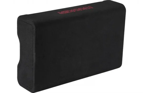 Kicker 49L7TDF122 Down Firing Loaded Enclosure 12″ Thin L7 2-Ohm Subwoofer 600W