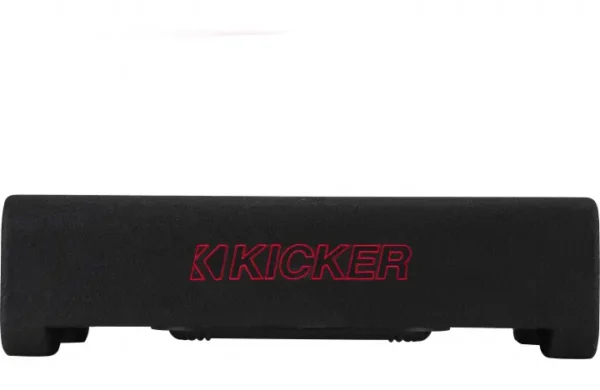 Kicker 49L7TDF122 Down Firing Loaded Enclosure 12″ Thin L7 2-Ohm Subwoofer 600W