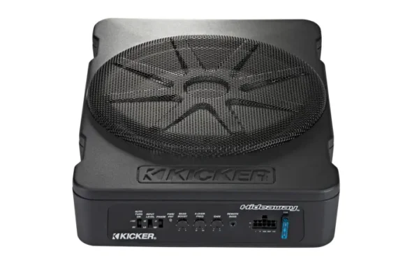 Kicker 51HS10 Car Audio Hideway Compact 10″ Powered 180W Subwoofer