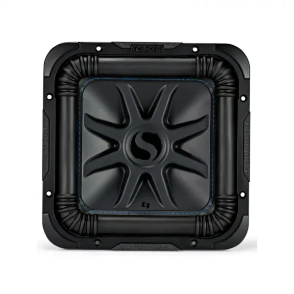 Kicker L7S12 Car Audio Solo-Baric 12″ 750W RMS Sub Square L7 Dual 4 Ohm Subwoofer 44L7S124
